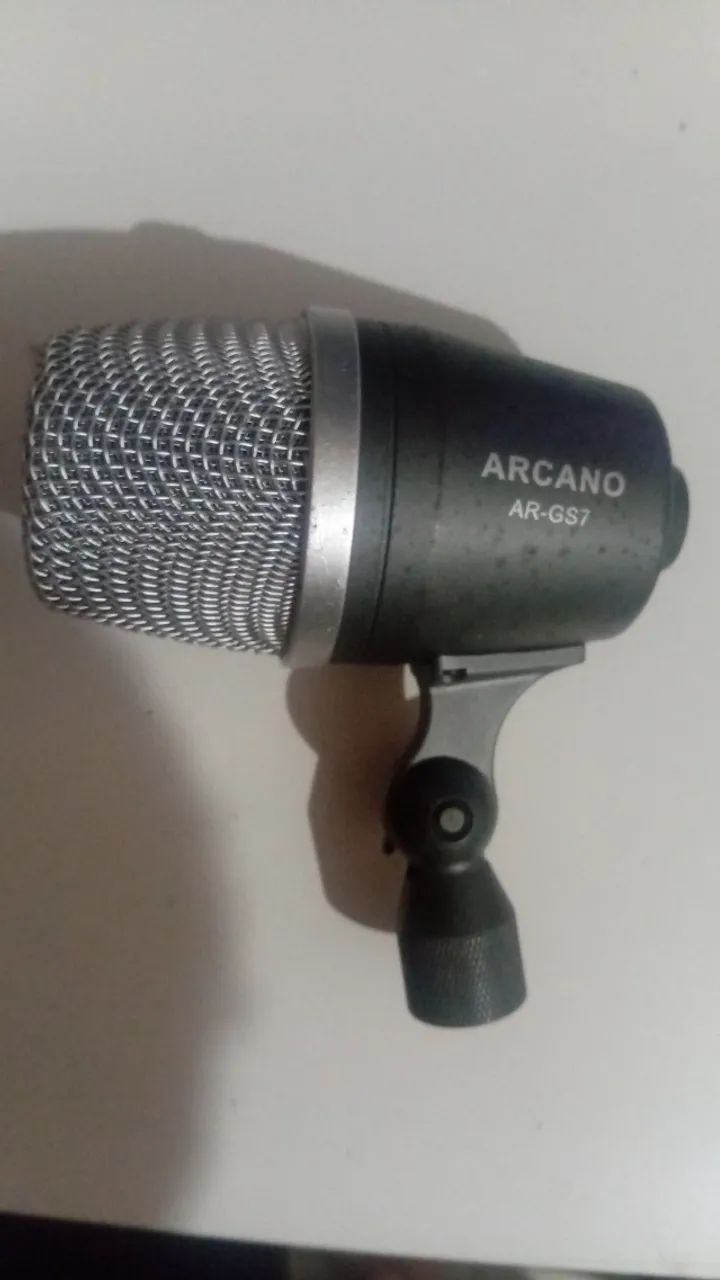 Microfone garra Arcano para tom ou caixa de bateria  - Foto 3