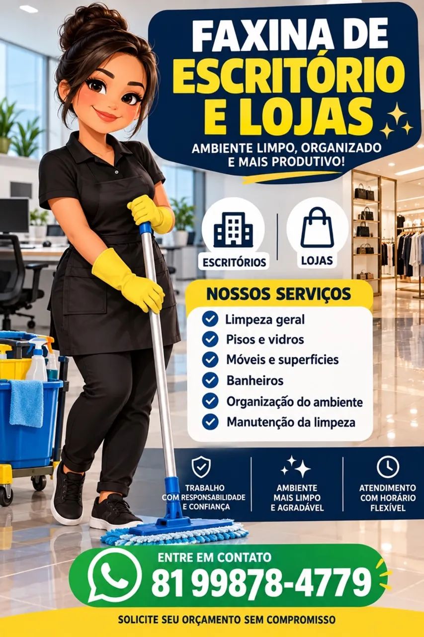 Serviços de limpeza 