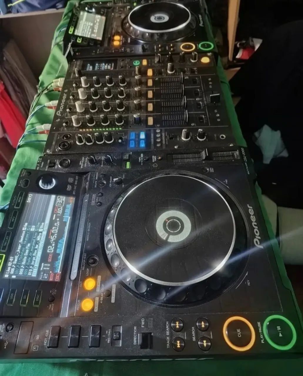 Cdj pionner 2000 mixer djm800