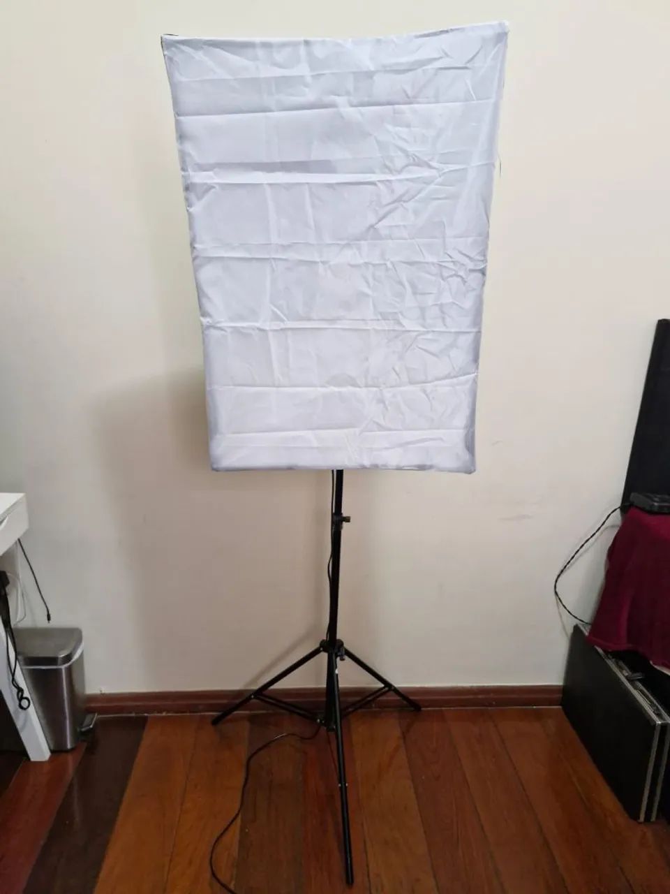 Kit Estúdio Soft box com lâmpada  - Foto 5
