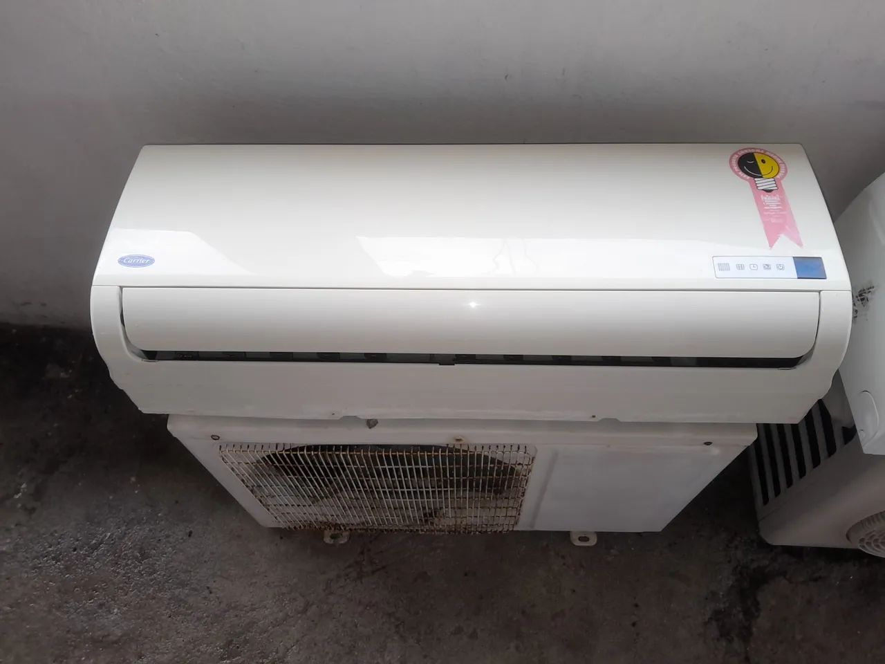 Ar Condicionado Split Carrier 12 mil btus funcionando perfeitamente 