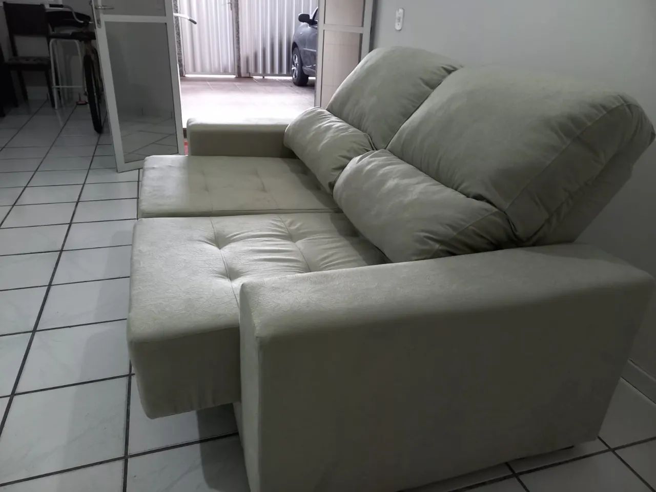 Sofá retrátil seminovo  - Foto 3