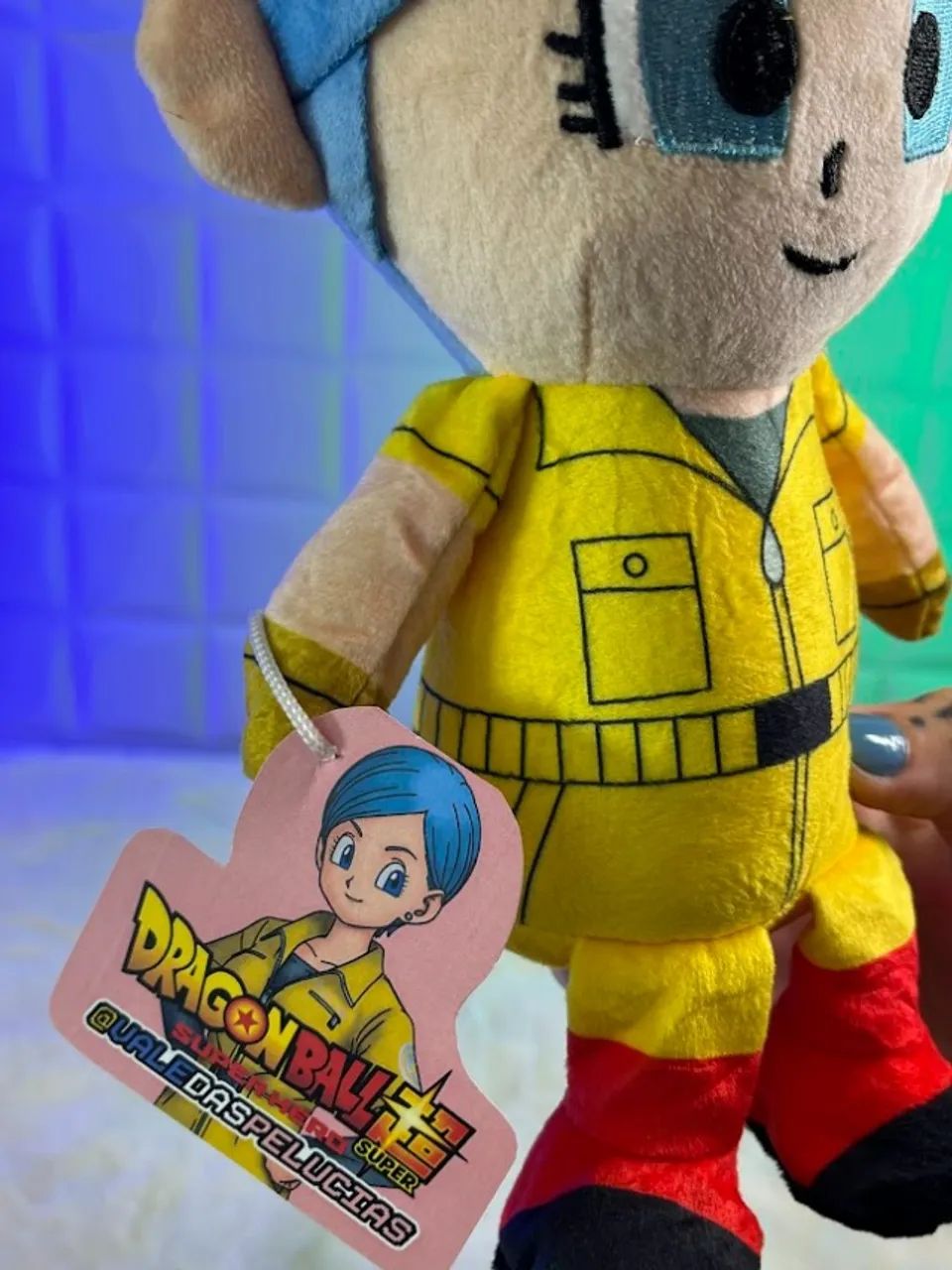 Pelúcia Bulma Dragon Ball - 25cm - Foto 5