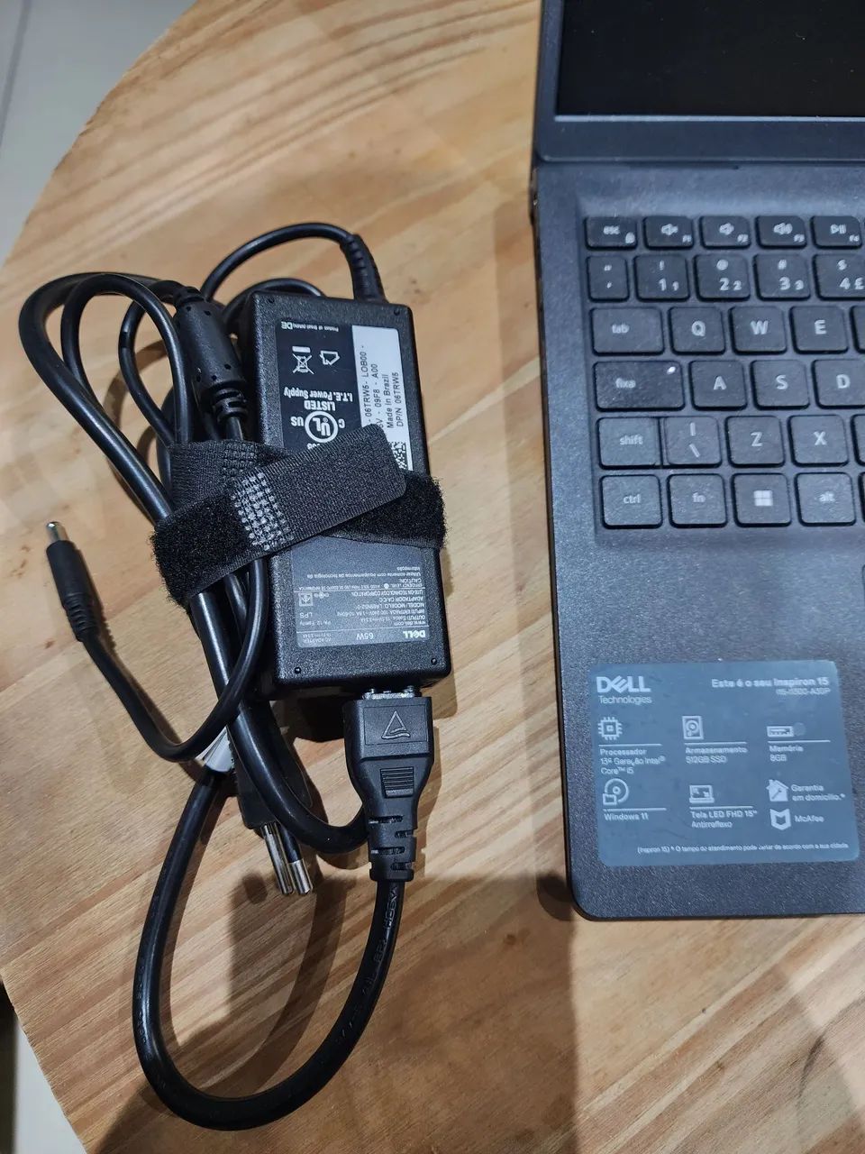 Dell  i5 13° 8gb ram 256gb ssd m2 Nota fiscal - Foto 3