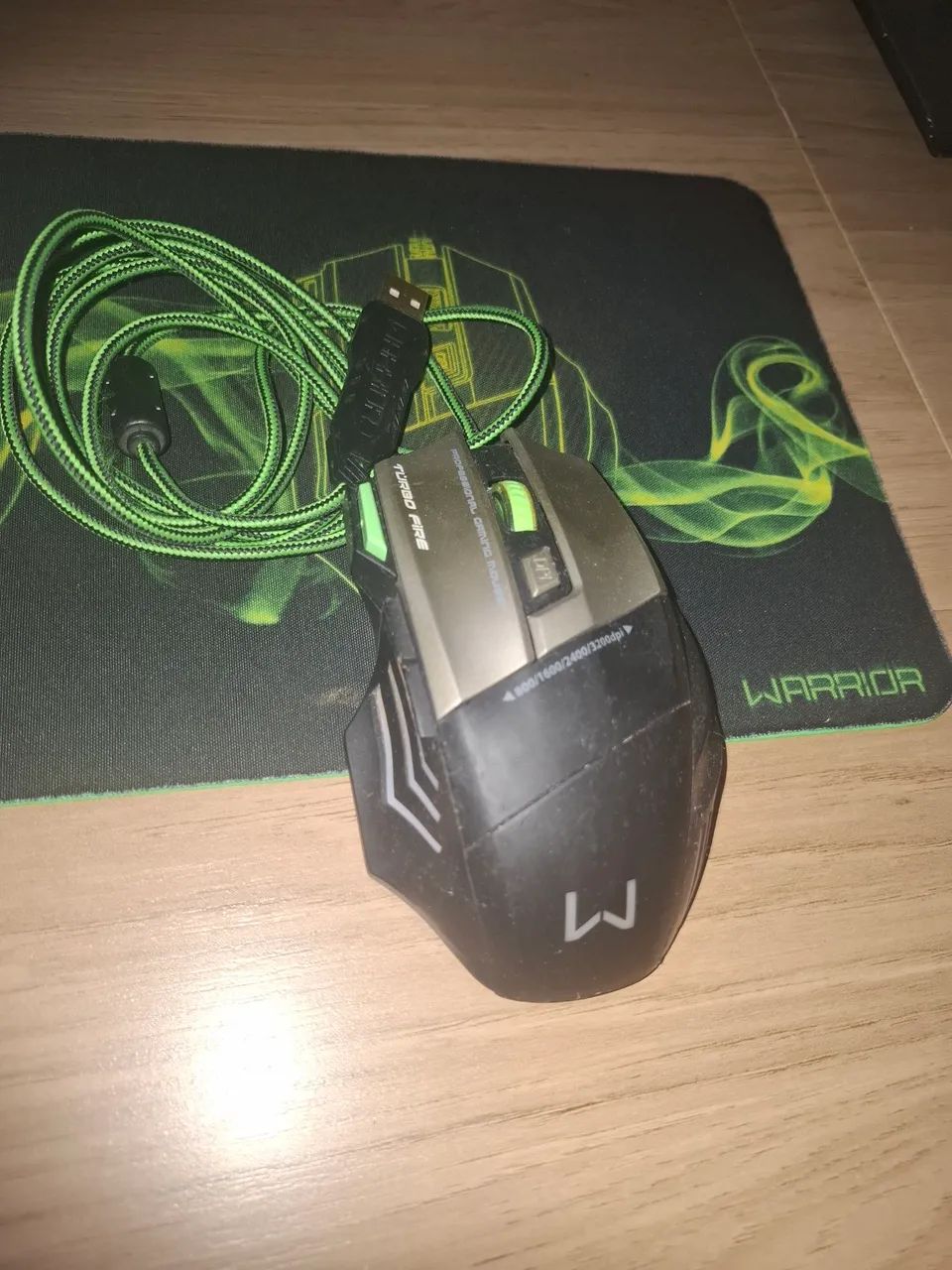 Mouse gamer warrior