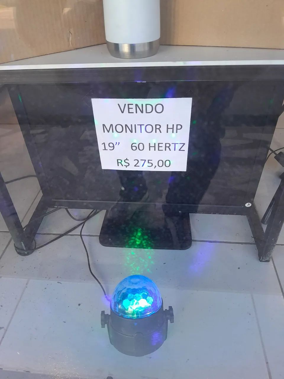 Monitor hp 19"