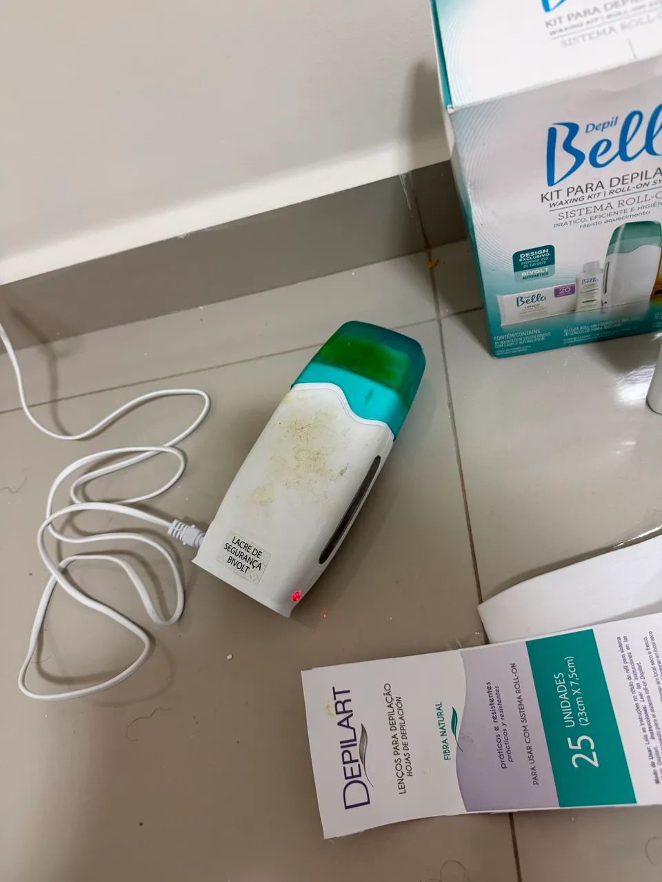Kit para depilação  - Foto 5