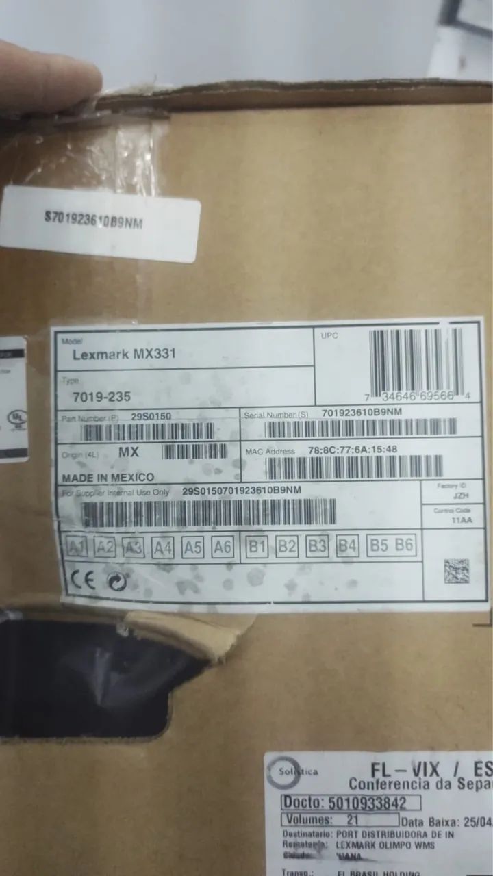 Impressora Lexmark