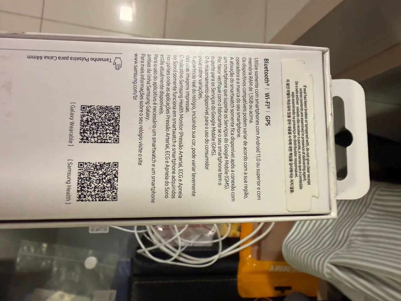 Galaxy Watch 7 44mm completo e de procedência  - Foto 3