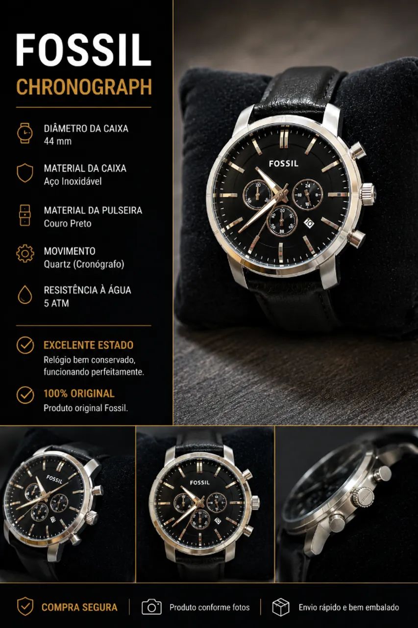 Relógio Fossil Original 