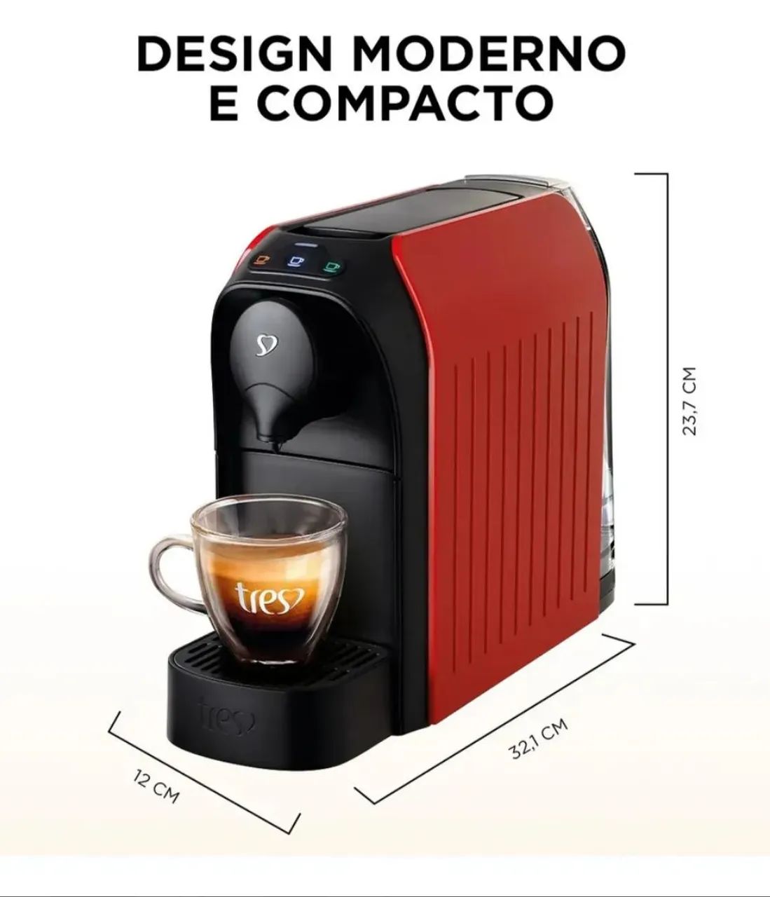 Cafeteira 3 corações Passione - Foto 4