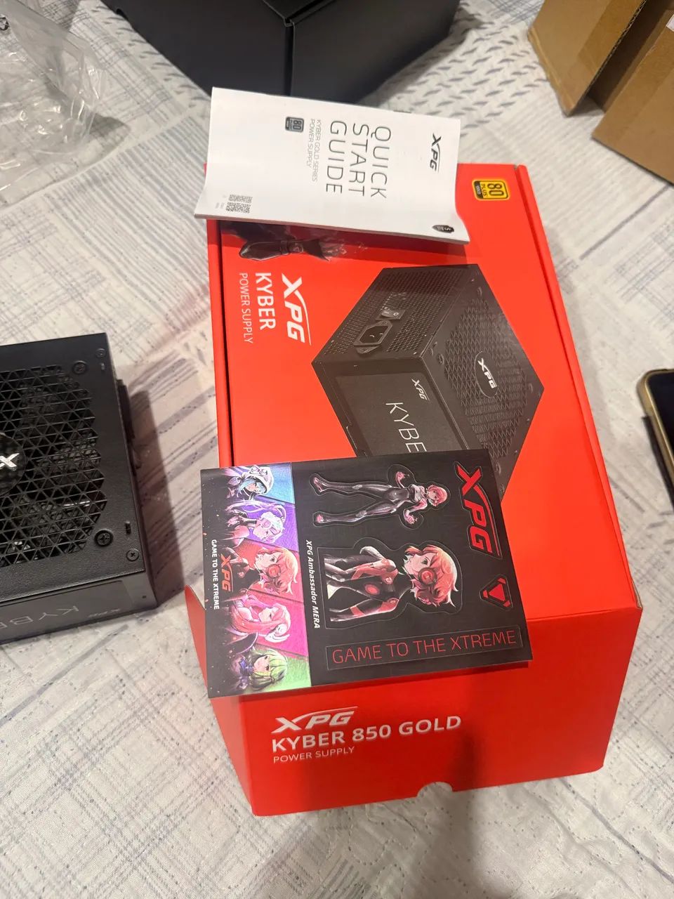 Fonte XPG KYBER 850w 80plus GOLD - Foto 2