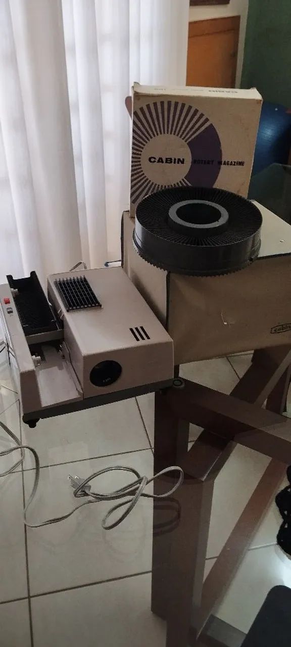 Projetor cabine 2000 relíquia com manual - Foto 6