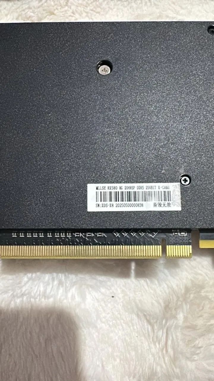 Placa de vídeo RX580 MLLSE - Foto 4