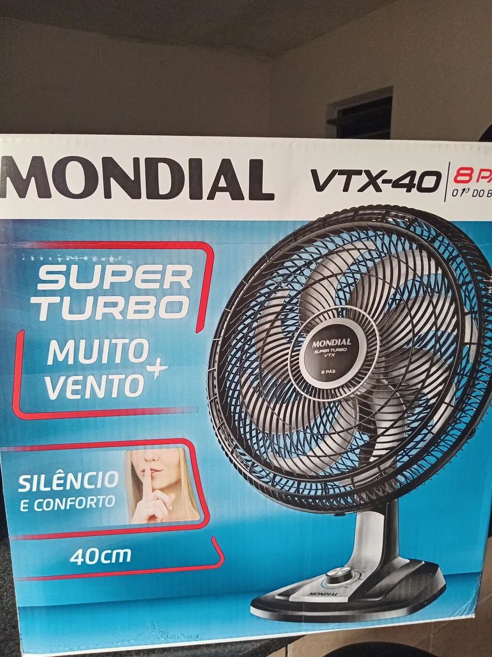 Ventilador Mondial VTX-40 8 PÁS