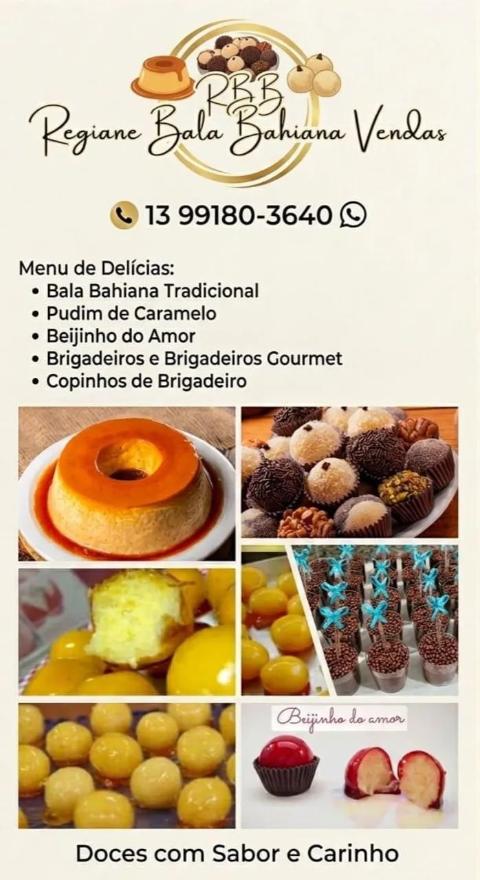 Doces de todos os tipos tortas e bolo salgado 