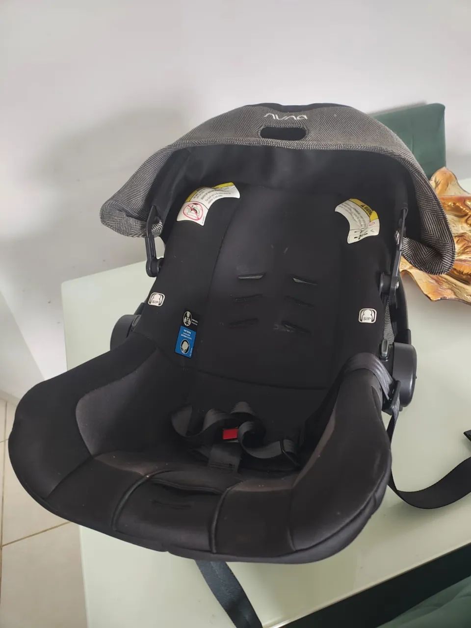 Carrinho de Bebê Retrátil + Bebê conforto - Foto 4