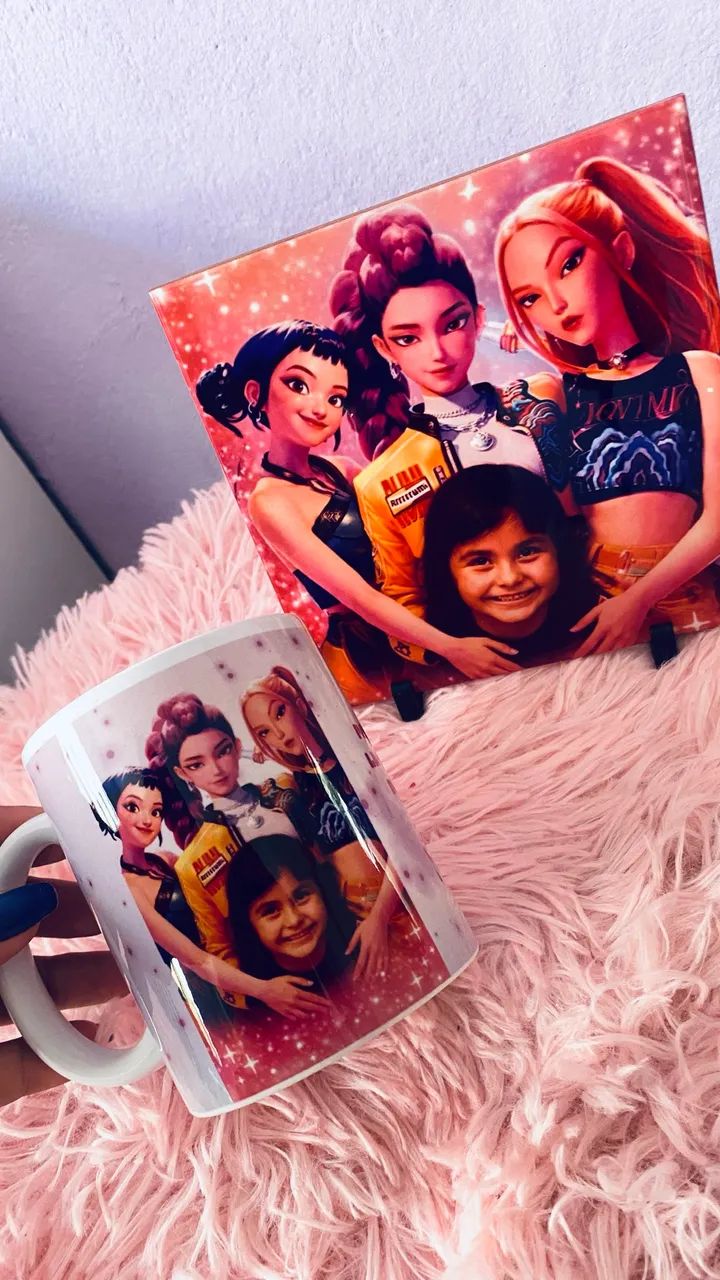 Kit presente caneca + azulejo personalizado  - Foto 2