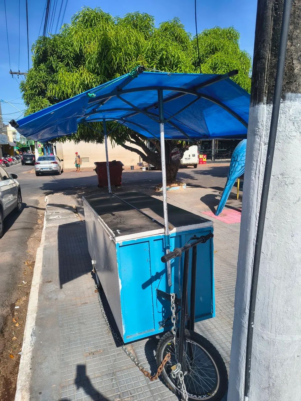 Carrinho pra venda ambulante
