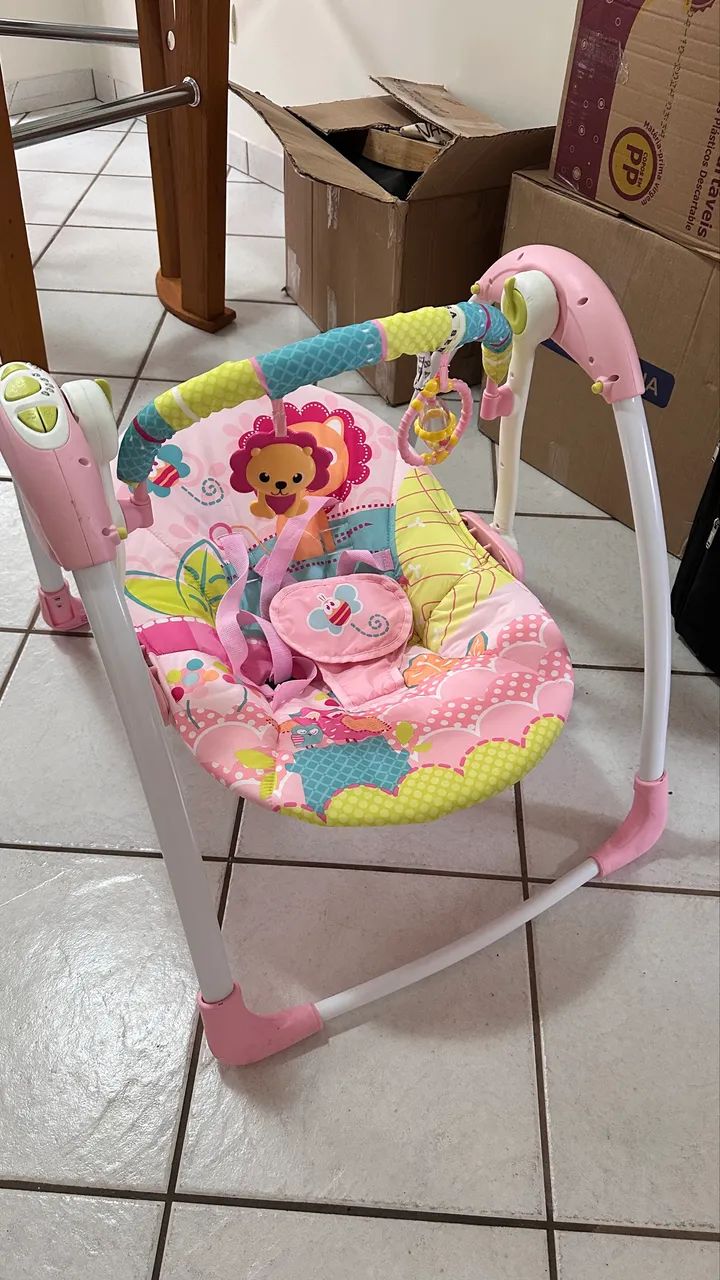 Cadeirinha de Balanço Infantil Automática com Timer e Música - Mastela - Foto 2