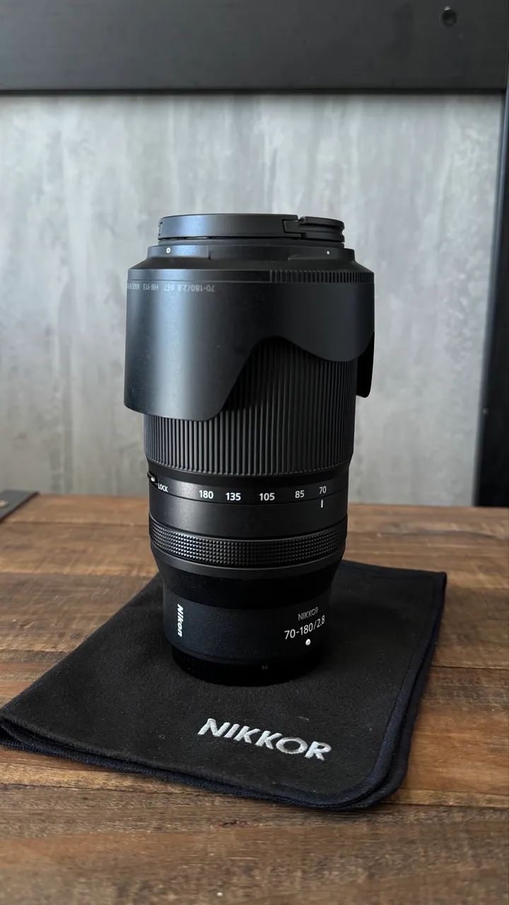 Lente Nikon 70-180 Z-mount - Acessórios para Câmeras e Filmadoras
