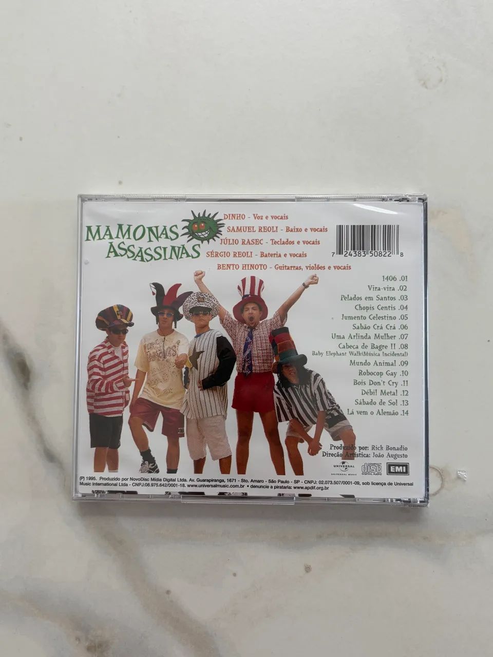CD raro lacrado - Mamonas Assassinas - Foto 3