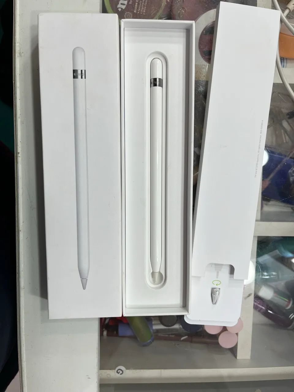 Apple Pencil 1ª Geração com acessórios - Acessórios de Celular