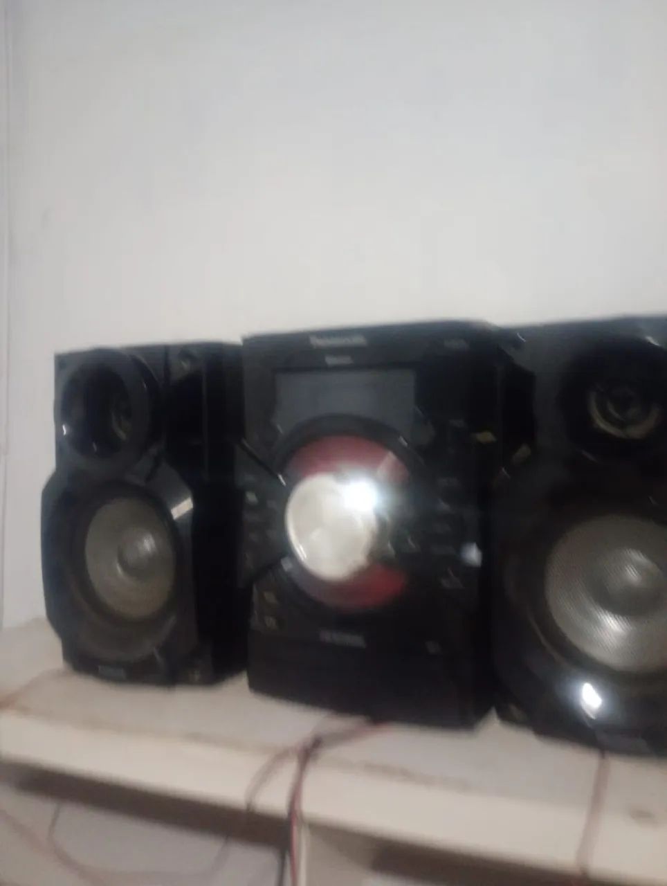 Som Panasonic 2 caixas 