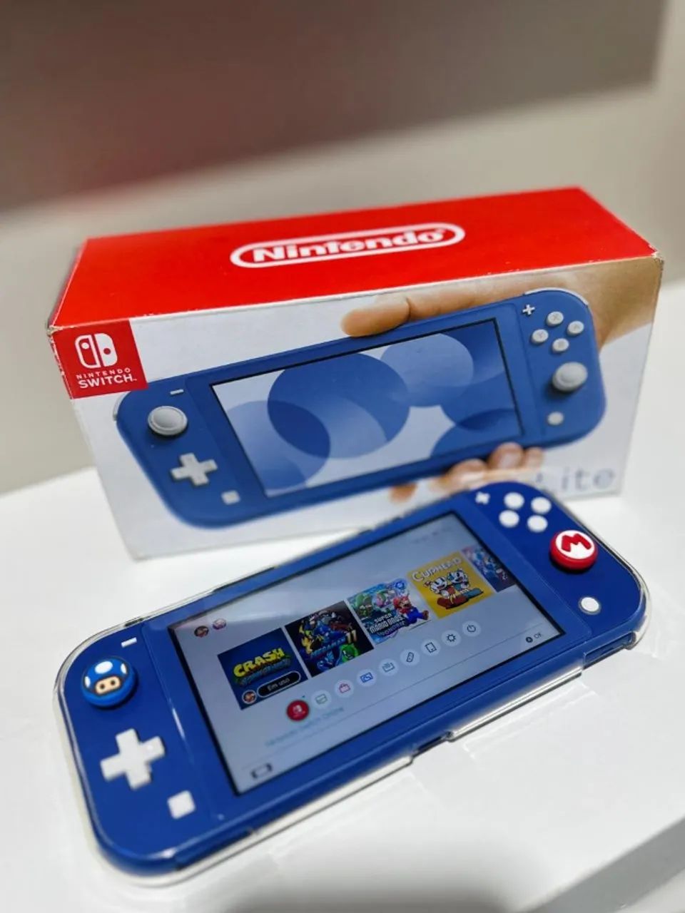 Nintendo Switch Lite | DESBLOQUEADO | NA CAIXA
