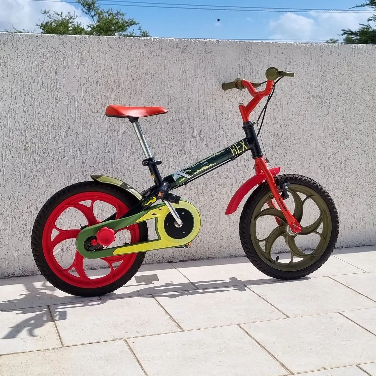 Bicicleta Infantil 16" Caloi Power Rex