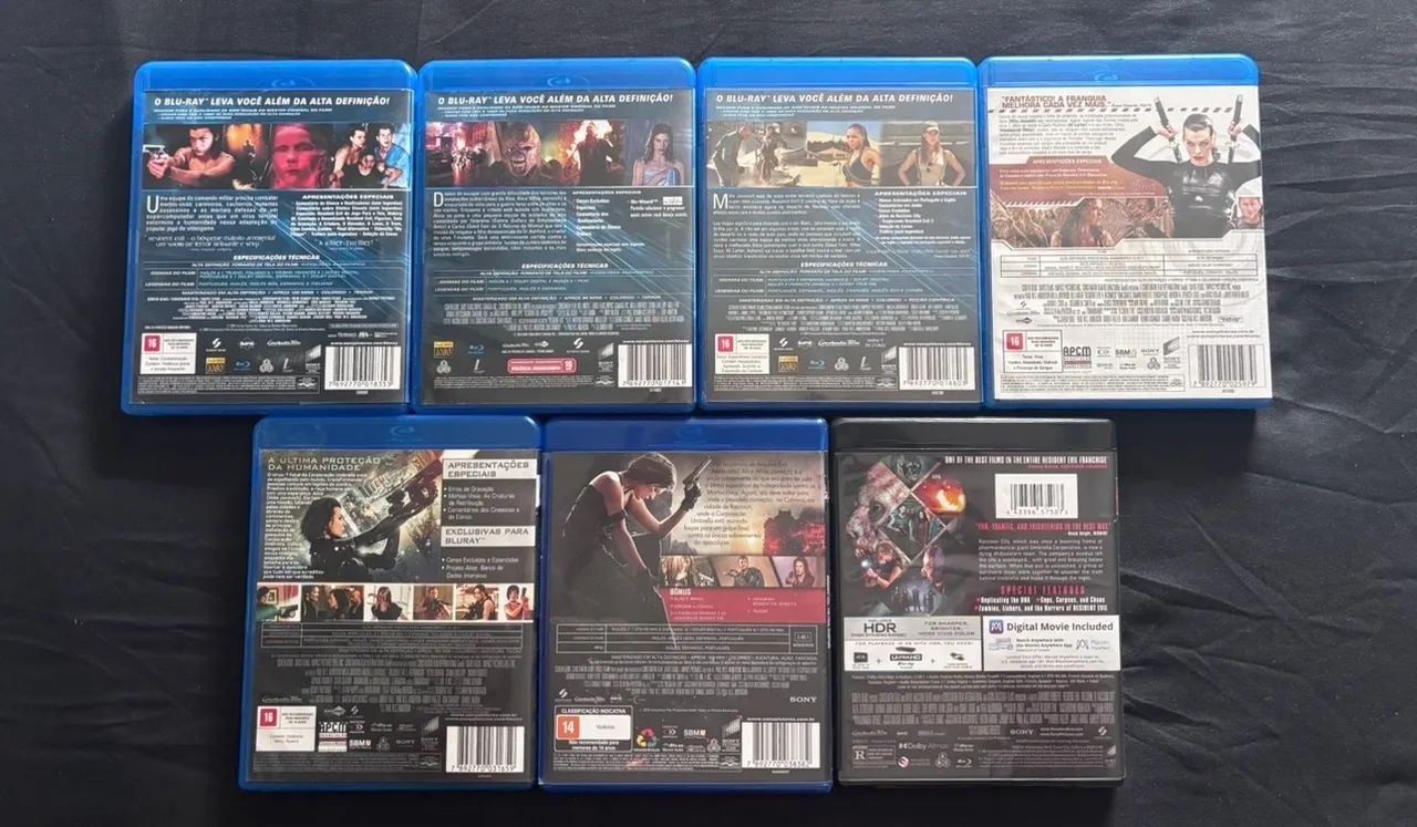 Resident Evil Bluray Coleção Completa - Foto 2