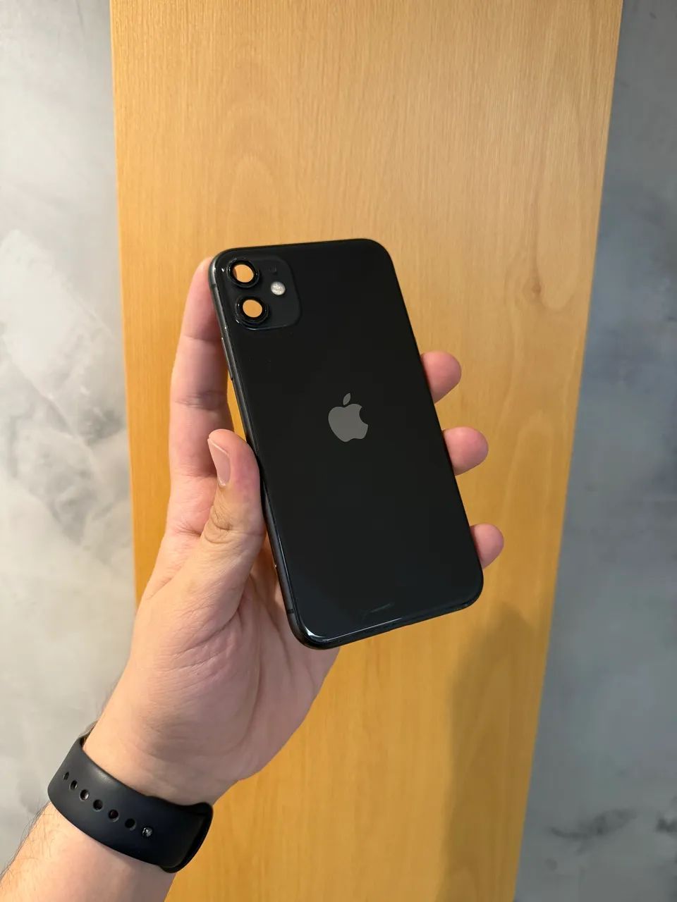 Carcaça de iPhone 11 Preto 