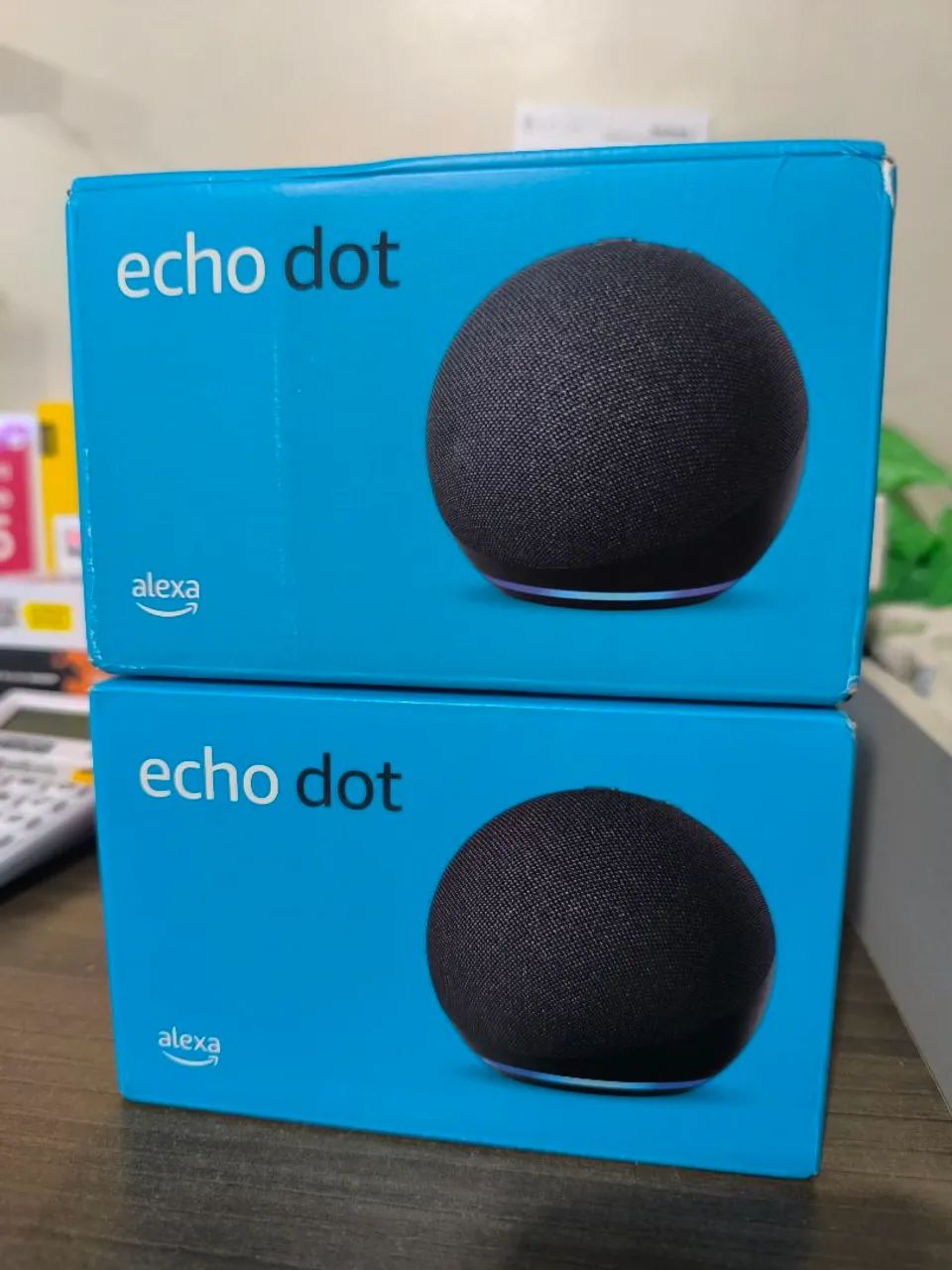 Echo Dot Alexa 5 nova lacrada 