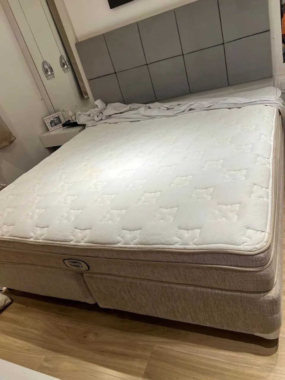 Cama King com box