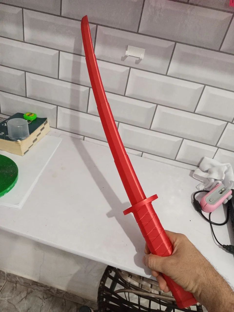 Espada katana retrátil 
