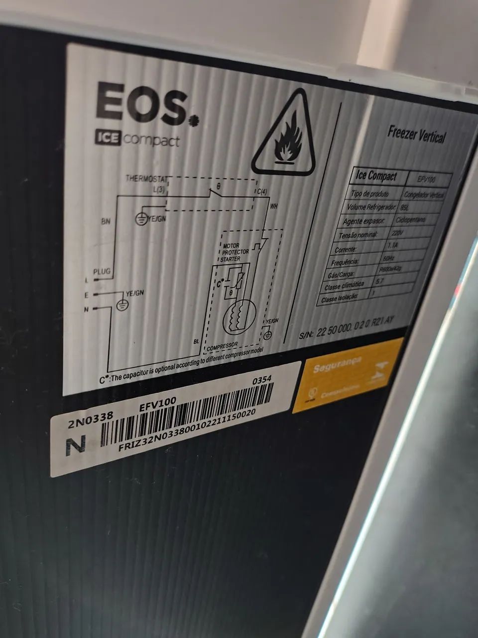 Vendo Freezer Vertical+ Móvel em Mdf - Foto 5