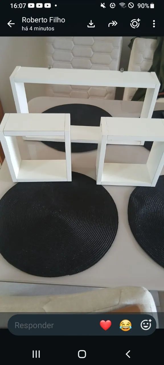 Kit com três Nichos