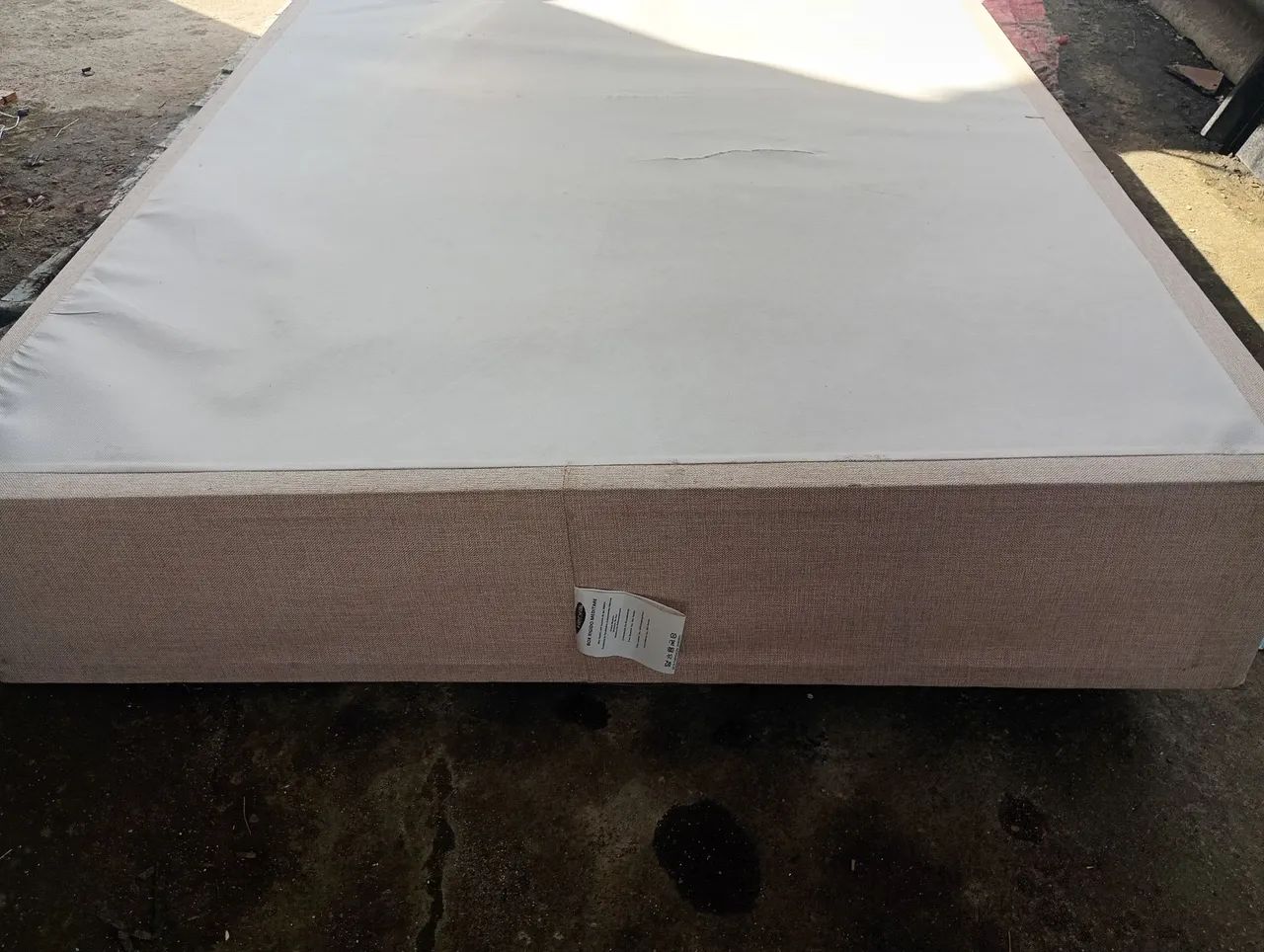 Base cama box casal 