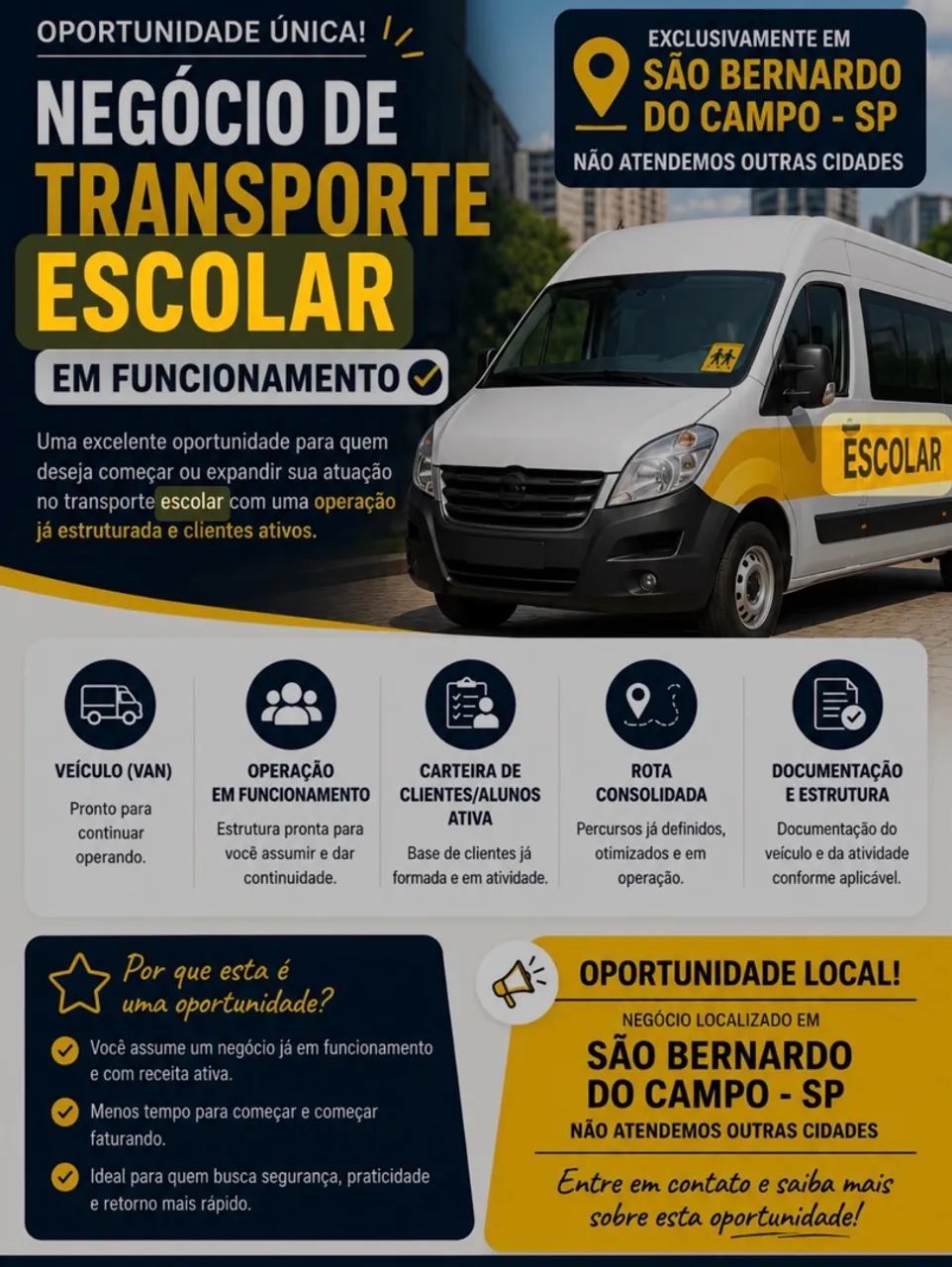 Negocio de Transporte Escolar