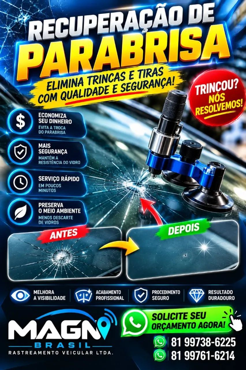 ? TRINCOU O PARA-BRISA? NÃO PRECISA TROCAR! ? - Foto 3
