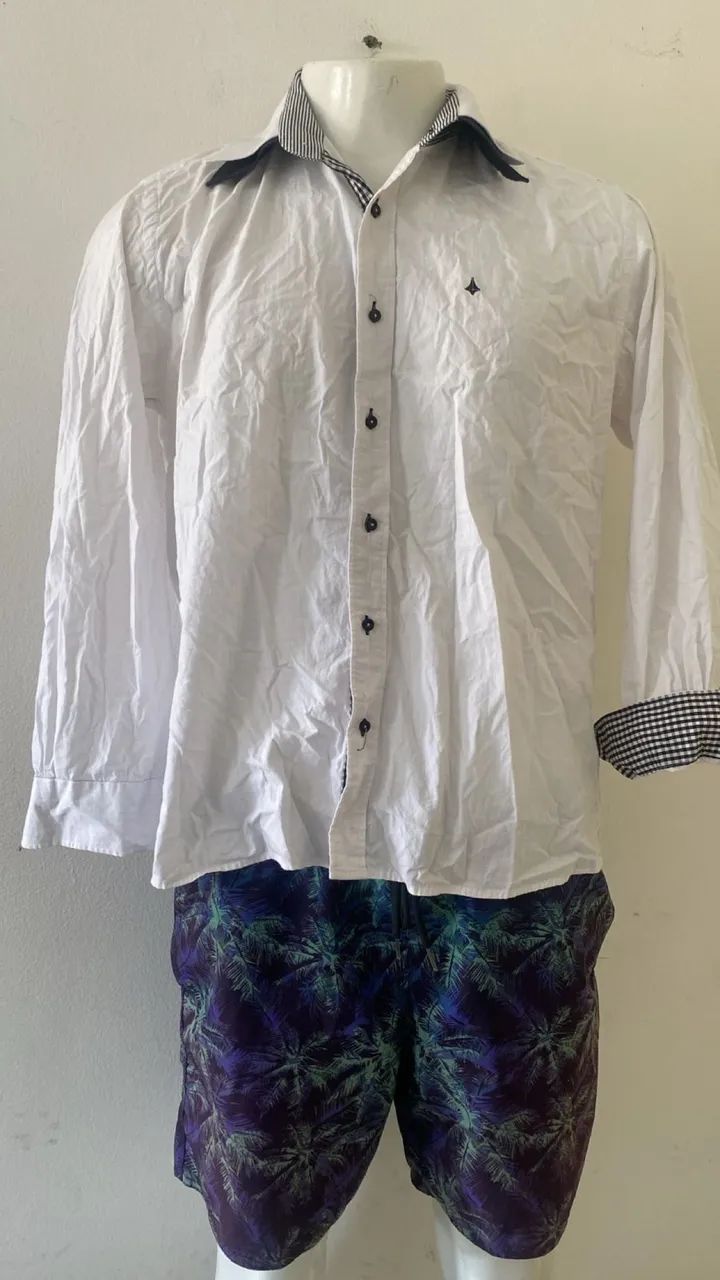 Camisa social TAM GG - Foto 2