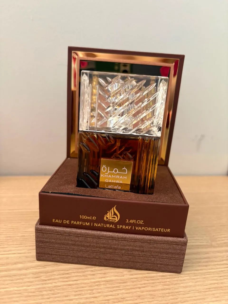 Perfume árabe Lattafa Khamrah Qahwa