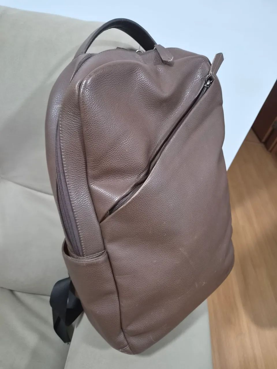 Mochila Executiva Notebook Couro Legítimo  - Foto 2