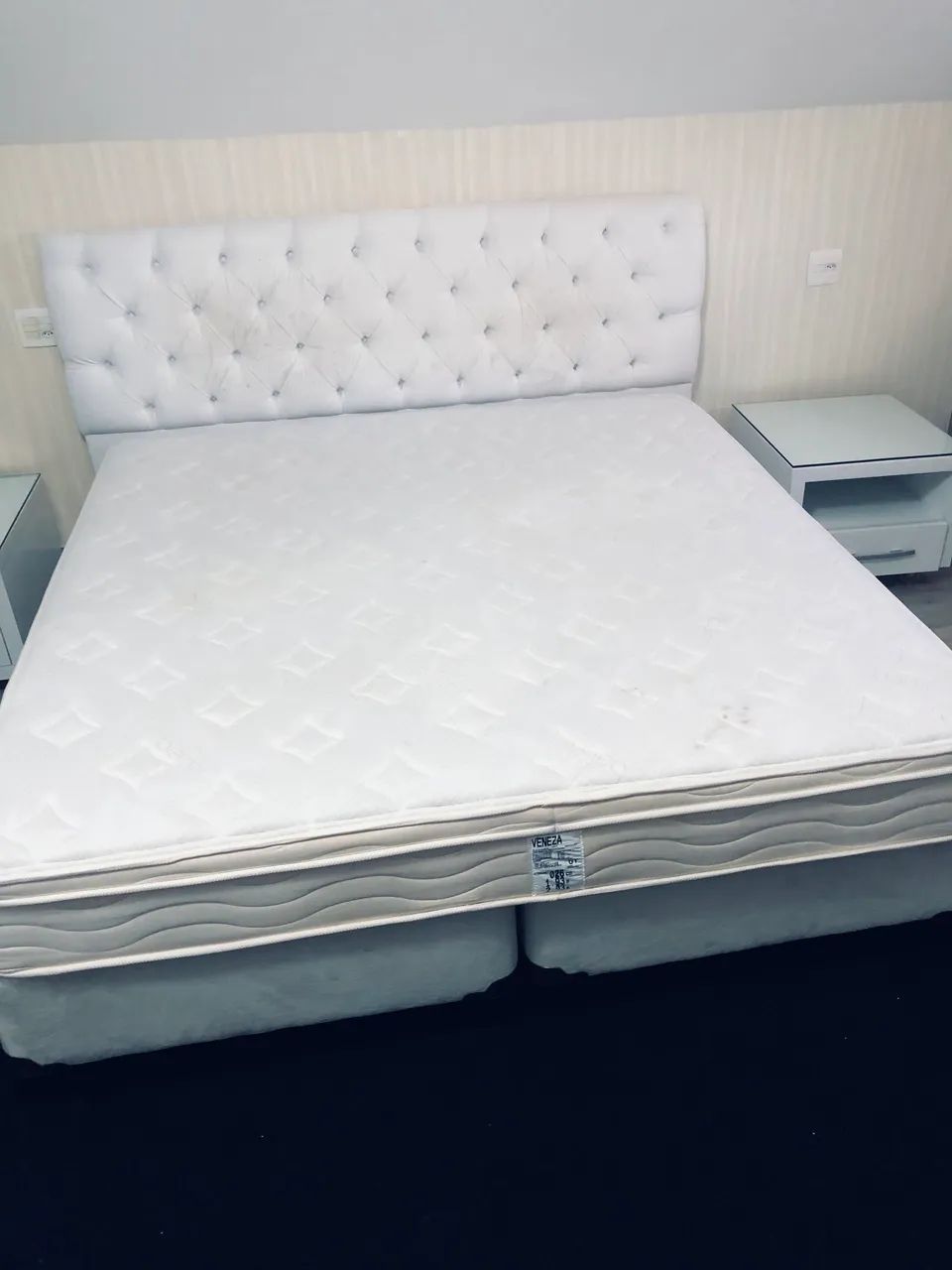 Cama box king Size com colchão  - Foto 2