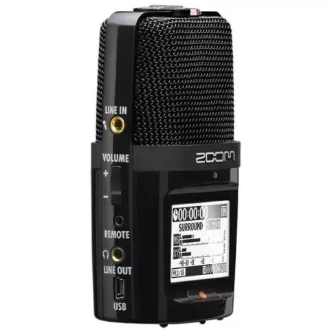 Gravador de áudio ZOOM H2N NEXT - Microfones e Gravadores - Centro