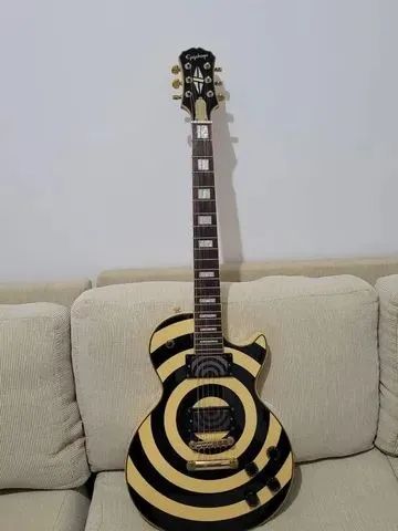 Guitarra Les Paul Epiphone Zakk Wylde c/Emg 81/85 edição Limitada