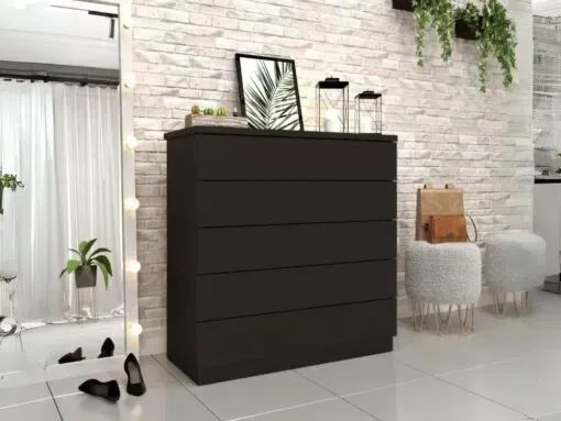 CÔMODA PREMIUM  5 GAV  MDF. PRONTA ENTREGA. - Foto 2