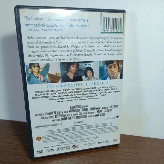 Dvd Imagine John Lennon edição especial - Foto 2