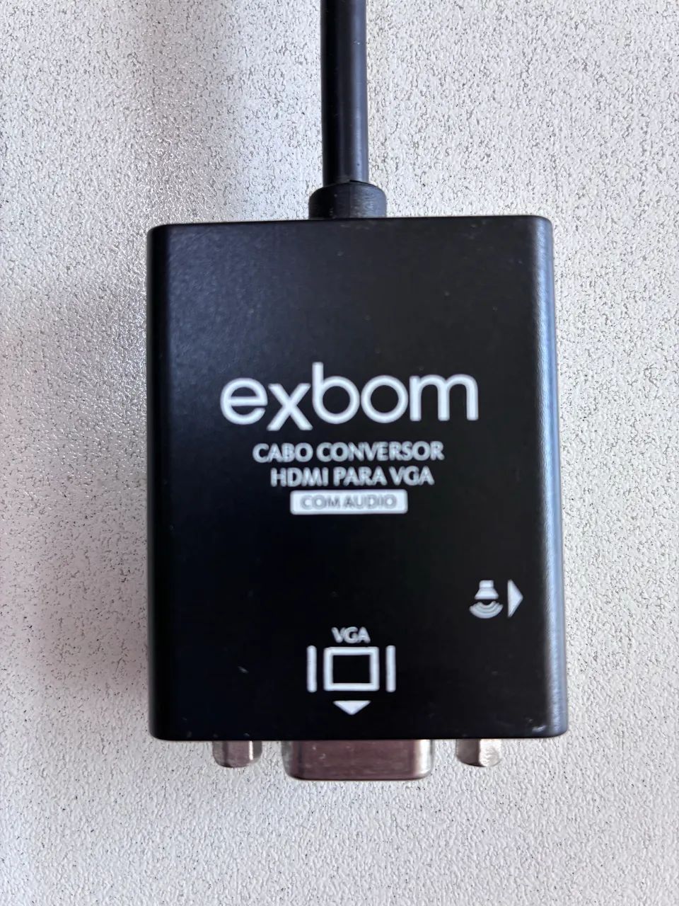 cabo Conversor HDMI para VGA com Áudio da Exbom - Foto 5