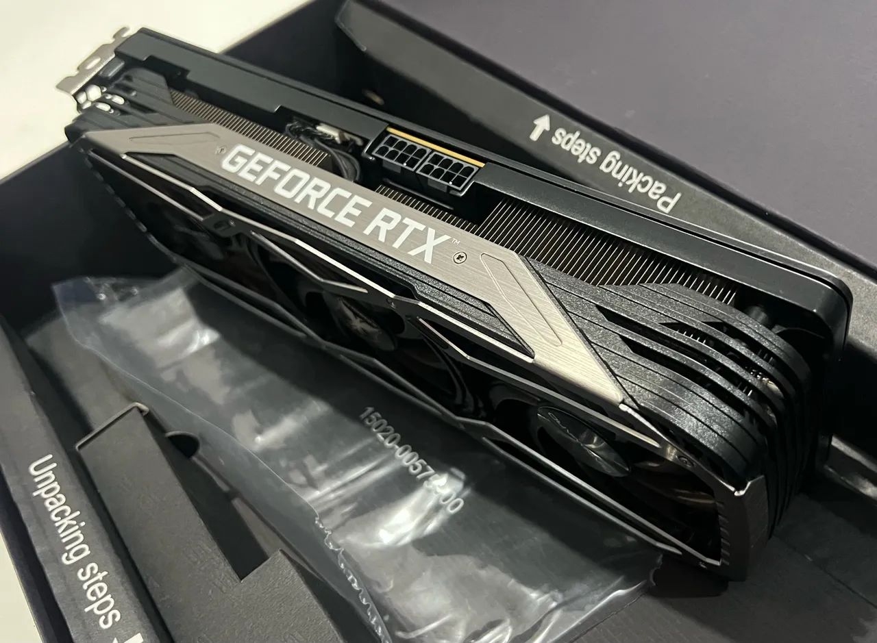Placa de video RTX 3070Ti em estado de nova com garantia - Foto 5